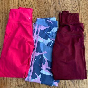 Girls Athletic Pants - Size 10-12 (3 pairs)